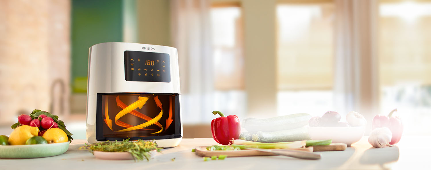 Optymalny obieg gorącego powietrza zapewnia r&oacute;wnomierne ogrzanie potraw